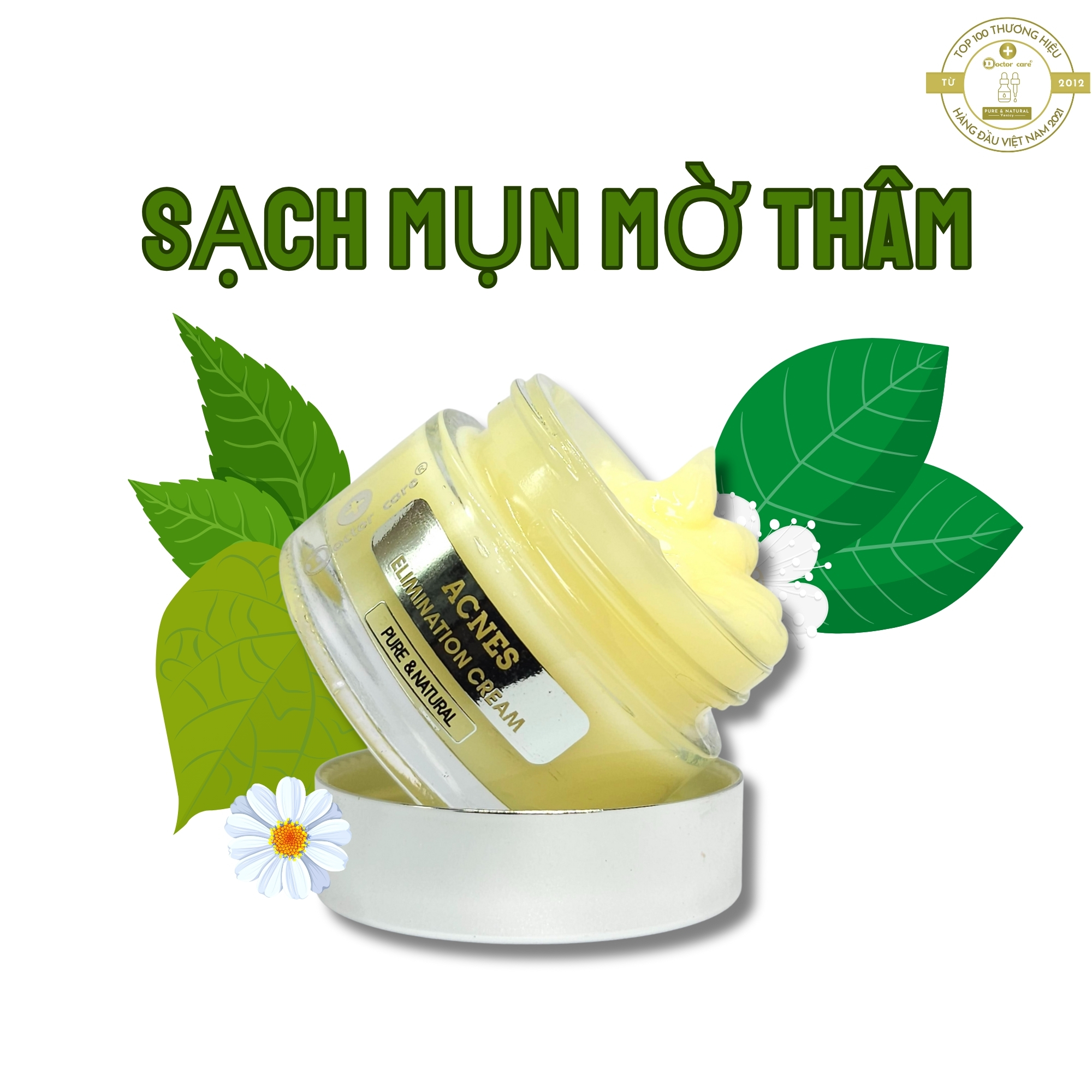 Kem Doctor care mờ thâm sạch tận gốc  Mụn ẩn, Mụn Thâm, mụn mủ  Cho Da Dầu 30g