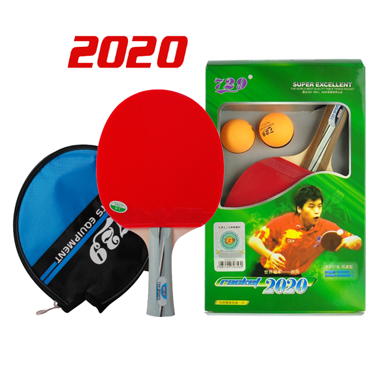Vợt bóng bàn 729 - 2020 cao cấp tặng kèm 2 quả bóng trong hộp