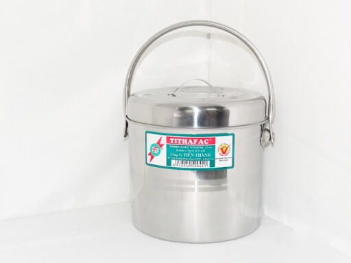 Camen inox - xách cháo inox titafac 12cm