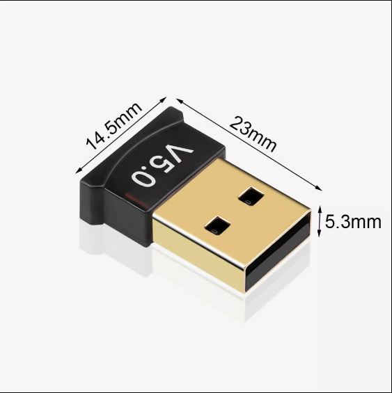 USB Bluetooth 5.0 cho PC -USB Bluetooth kết nối loa, tai nghe, chuột... với máy tính ,kết nối 20m V5.0