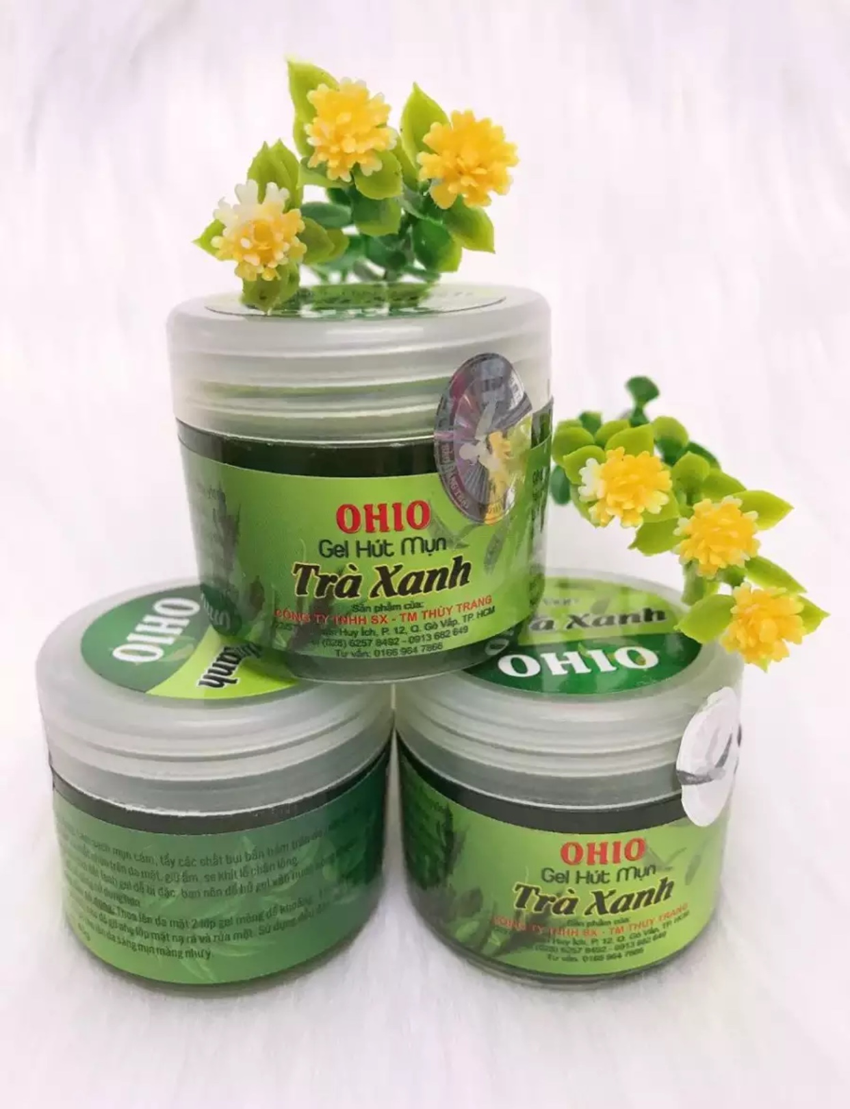 [HCM]Gel Lột Mụn Trà Xanh OHIO Hút Tận Gốc Bụi Bẩn Mụn Cám Mụn Trứng Cá Mụn Đầu Đen