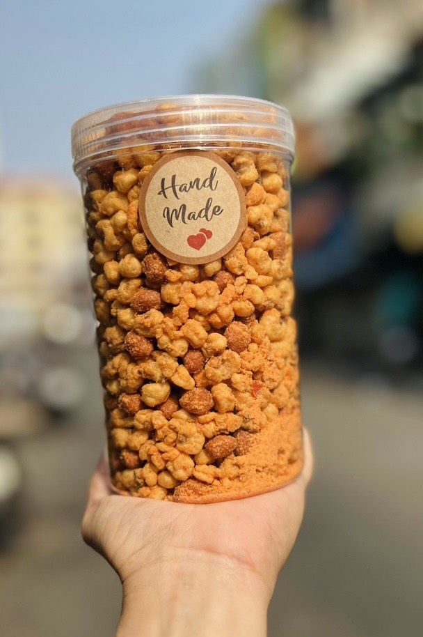 Bắp giòn đậu phộng lắc phô mai hủ 350gr