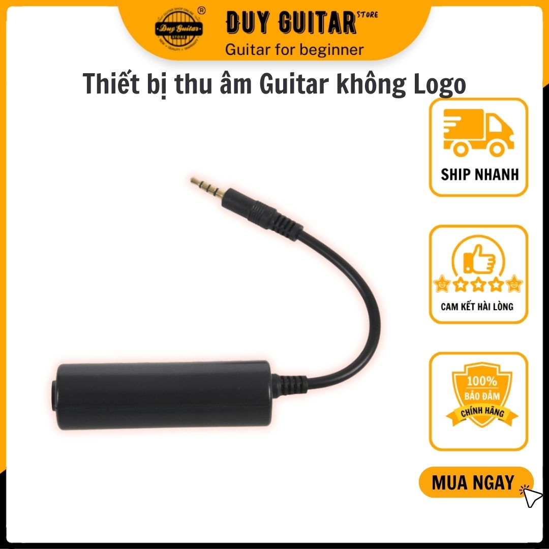 Thiết bị thu âm cho điện thoại IOS và Android Irig không Logo Dùng thu âm đàn guitar nhạc cụ Duy Guitar Store rẻ vô đối