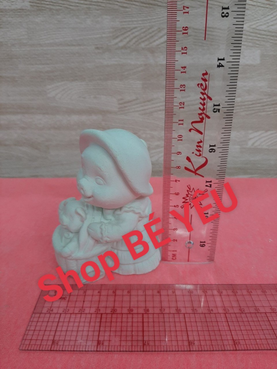 Bộ tượng tô màu thạch cao size lớn cho bé