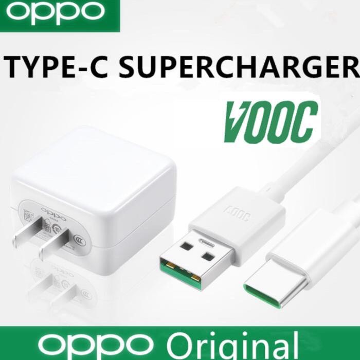 Củ sạc nhanh oppo vooc r17 5v-4a đầu ra chân type-c - hàng chính hãng