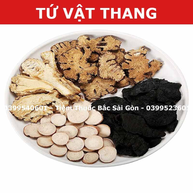 TỨ VẬT THANG - BỔ HUYẾT ĐIỀU KINH [ Thang 4 vị, 52gram]