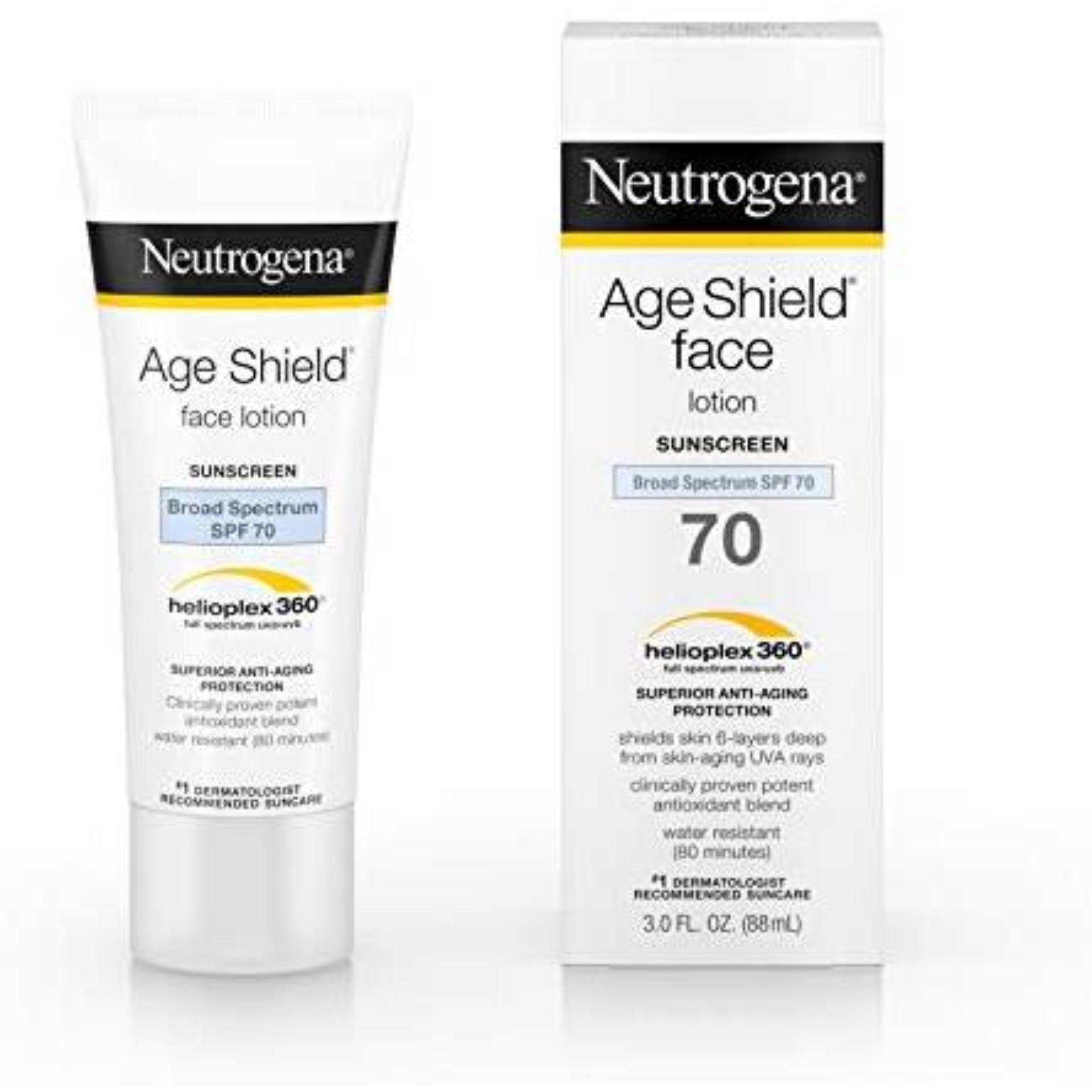 Kem chống nắng Neutrogena Age Shield Sunscreen Face Lotion SPF 70 88ml