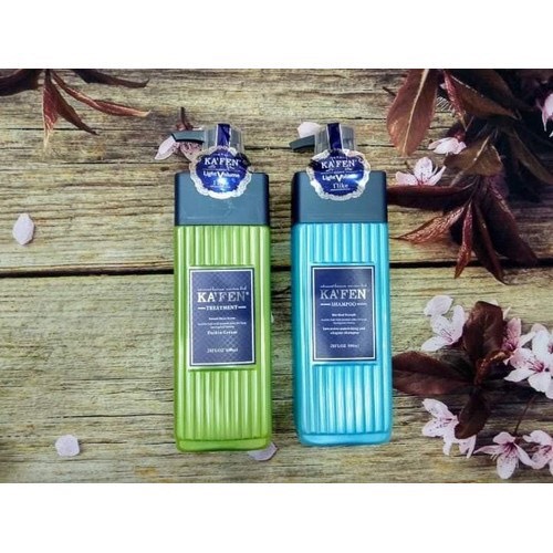 Cặp dầu gội xả siêu mềm mượt chống rụng tóc new kafen 800ml chính hãng ct08