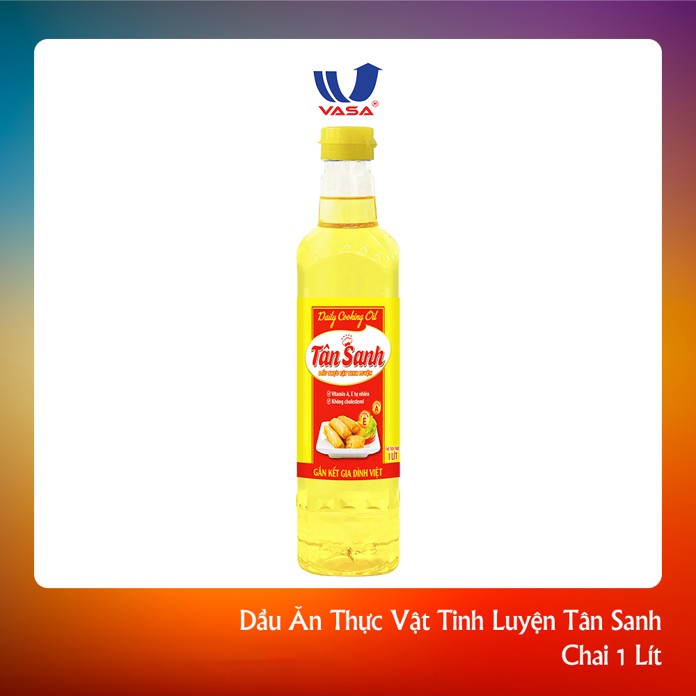Dầu thực vật tinh luyện Tân Sanh 1L