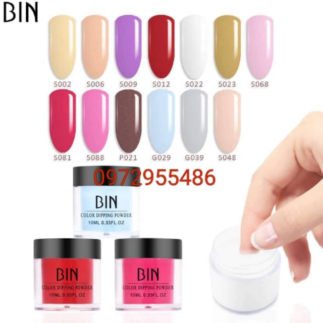 Bột nhúng các màu siêu đẹp