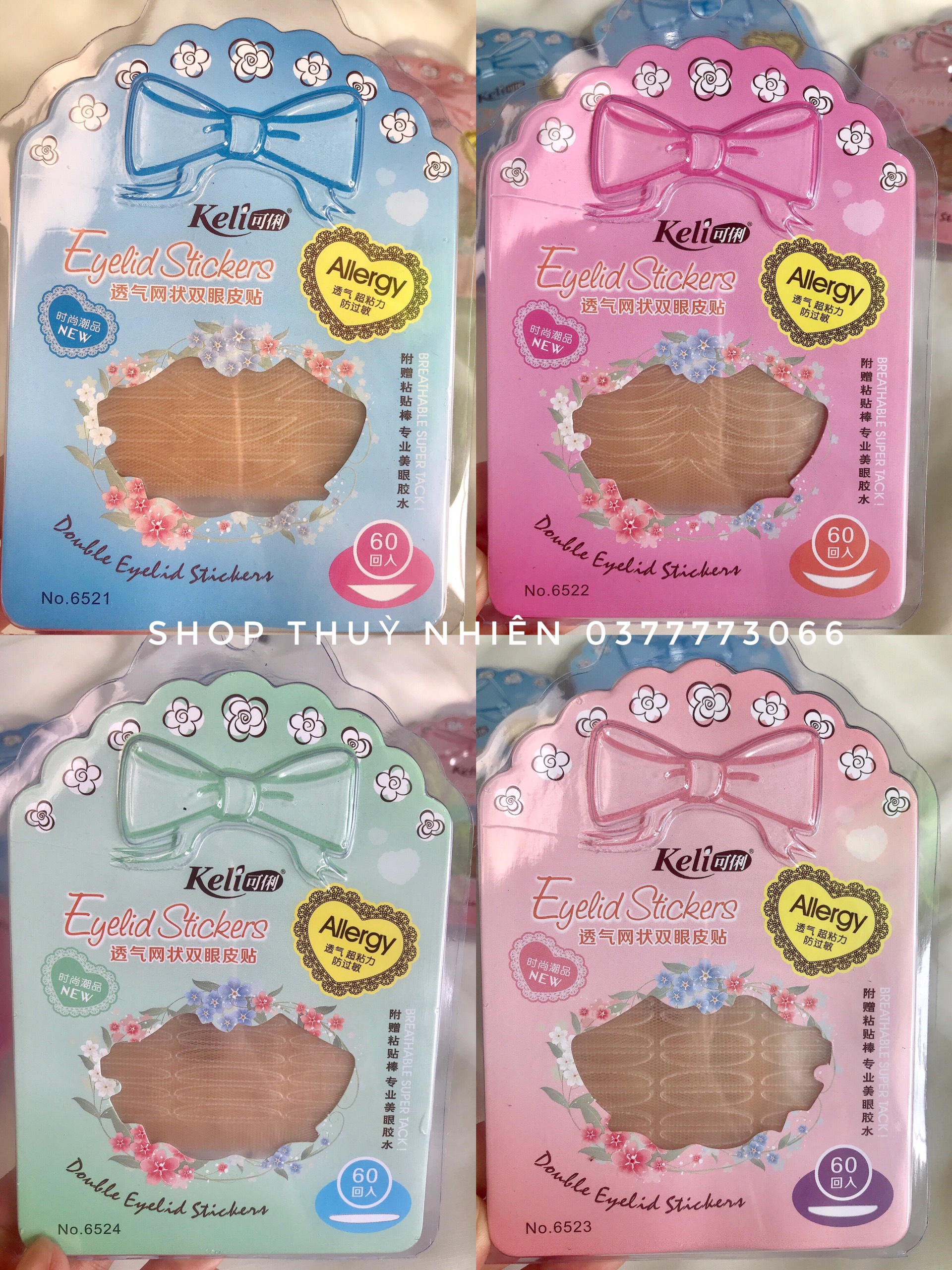 Kích mí lưới kèm keo và nhíp Keli (Xanh Lá Cây)