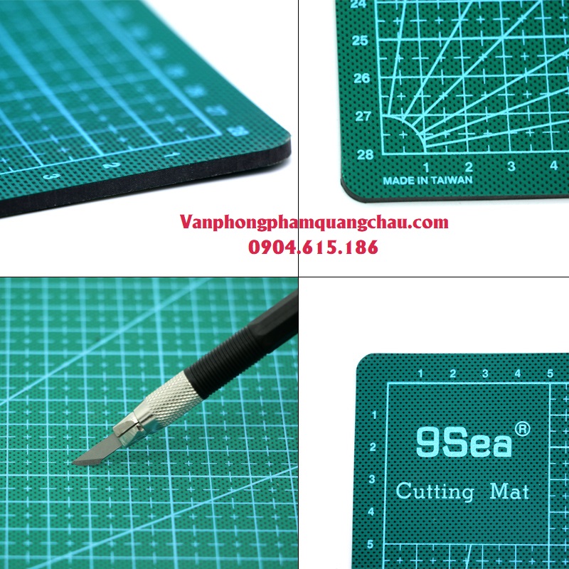 Bảng lót cutting mat 9Sea - Hàng chất lượng tốt (size A2 và A3)