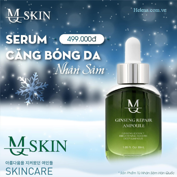 ??freeship + mgg?? serum căng bóng da mq skin nhân sâm - chính hãng 100% - an toàn - hiệu quả - không gây kích ứng da