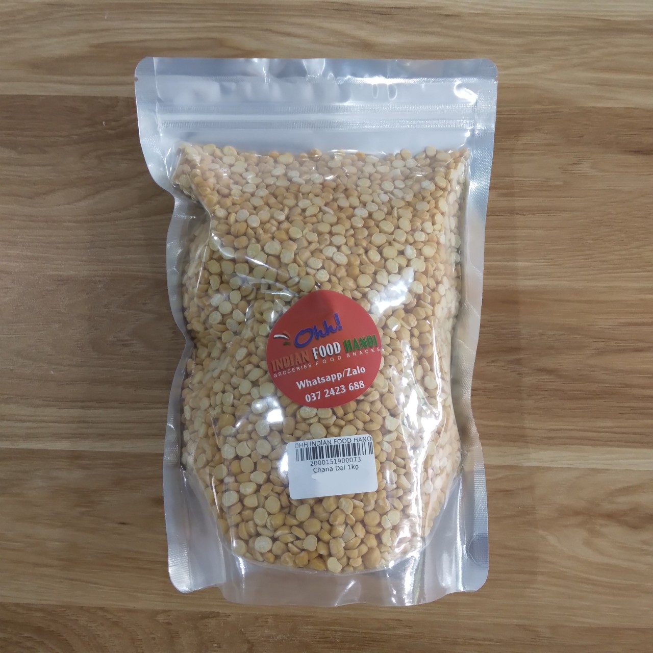 Ohh Chana Dal Split chickpeas 1Kg đậu gà tách vỏ