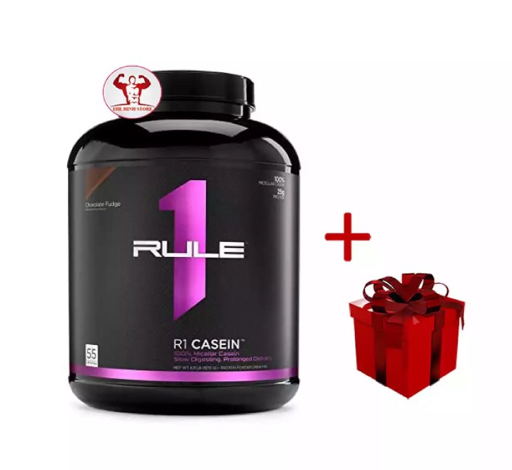 RULE 1 CASEIN 4LBS (55 LẦN DÙNG(-HỖ TRỢ NUÔI CƠ BAN ĐÊM