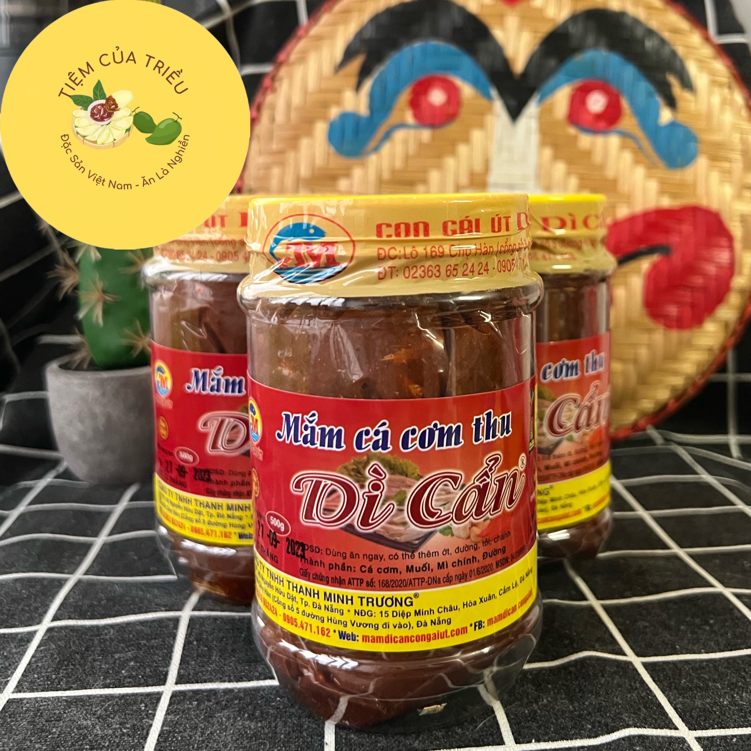 Mắm cá cơm thu/cá cơm dì cẩn đà nẵng 500g