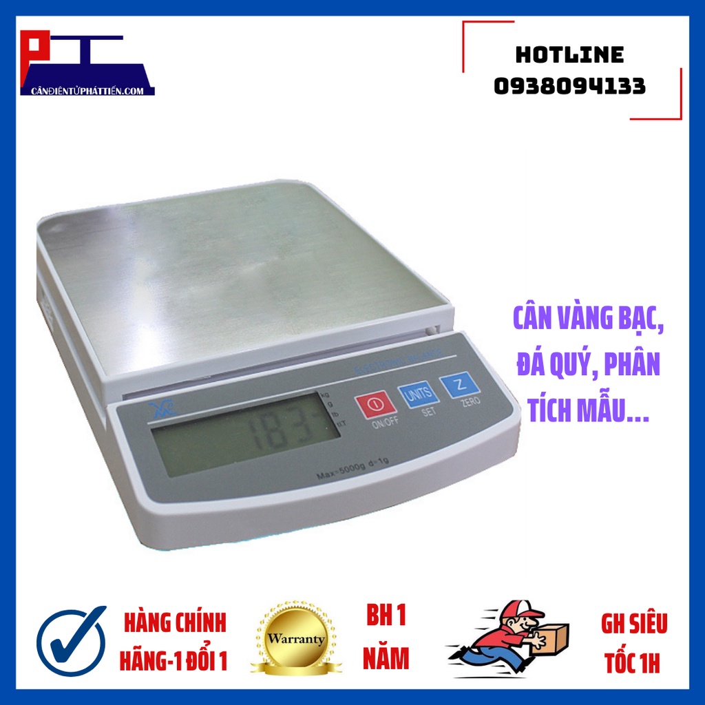 Cân điện tử mini cao cấp fej 1 ký 5 ký