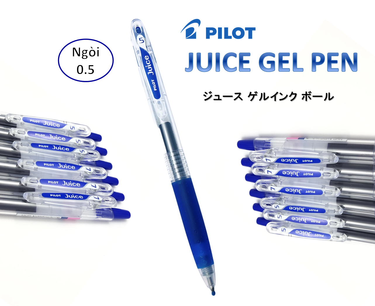 Bút Bi Gel Pilot Juice ngòi 0.5mm-xuất xứ Nhật Bản