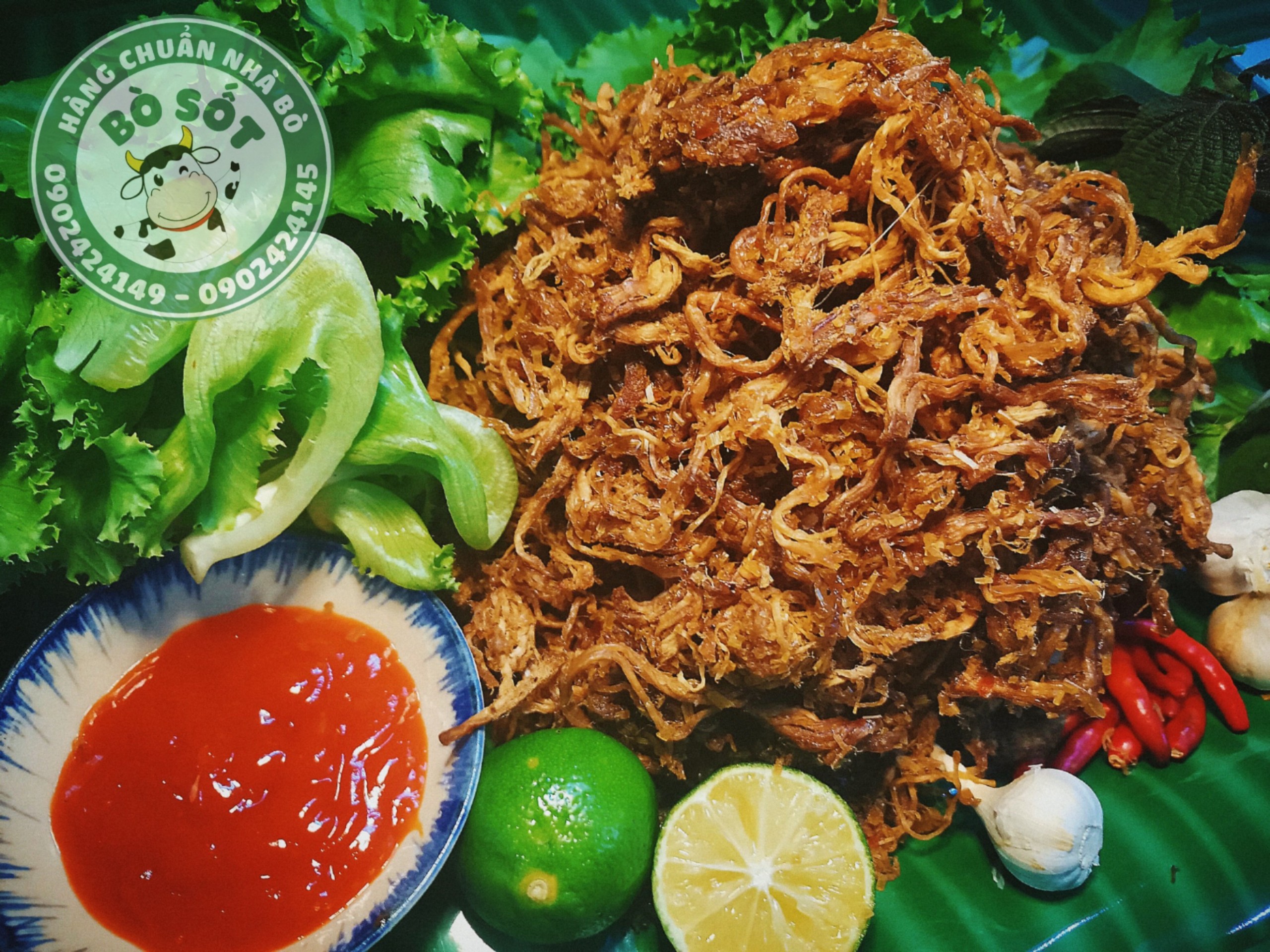 [LOẠI NGON] 500gram BÒ KHÔ XÉ SỢI NGUYÊN CHẤT