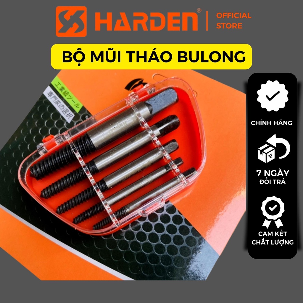 Bộ mũi tháo bu lông ốc vít gãy lấy vít gãy
