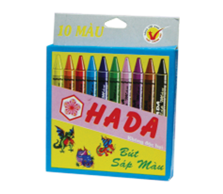 [HCM]Bút sáp thơm tô màu - 10 màu cho bé