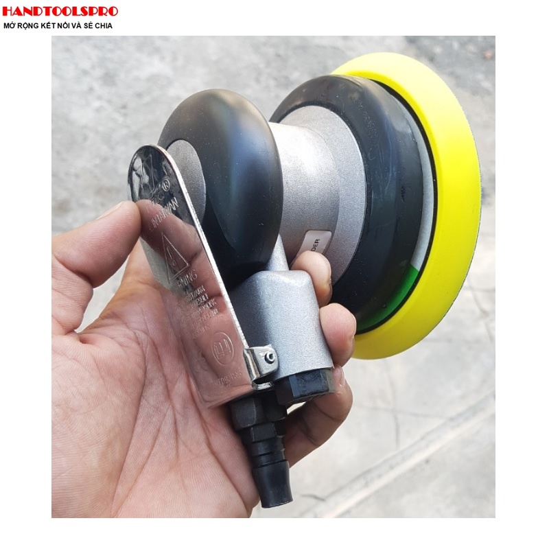 Máy chà nhám hơi tròn siêu khỏe 125mm Prima