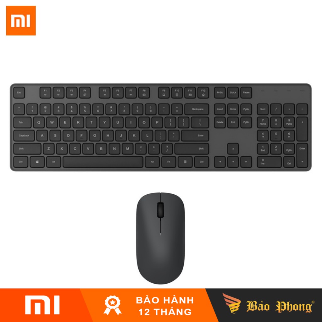 Bộ Bàn Phím XIAOMI Kèm Chuột Không Dây WXJS01YM 2.4GHz