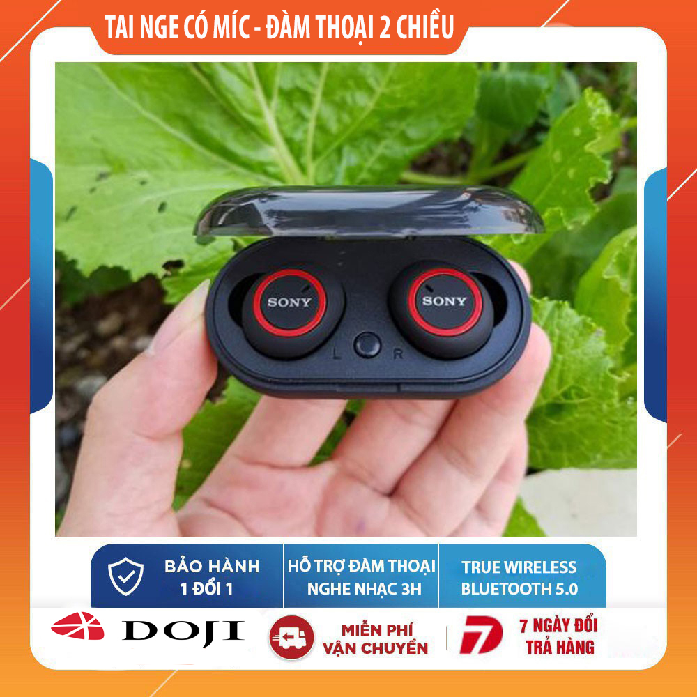 [ HCM ] Tai Nghe Bluetooth - Headphones chính hãng - tai nge có míc , Mua tai nghe giá rẻ hãng , Tai nghe bluetooth Sony D76 cao cấp 2020