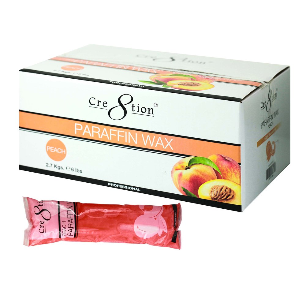 Hộp Paraffin Wax Cre8tion - Sáp làm mềm tay chân ( 6 cục/hộp) cho Nails & Spa