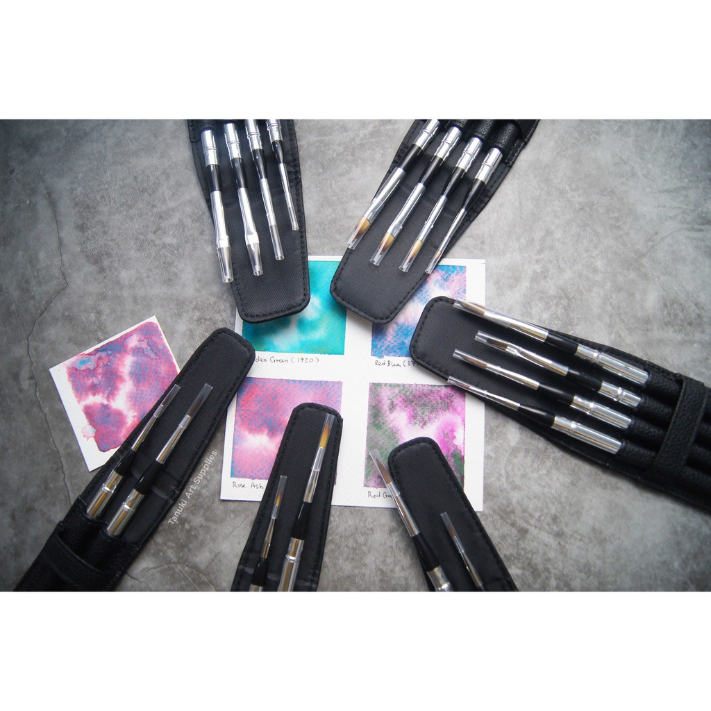 Set cọ travel bao da art secret