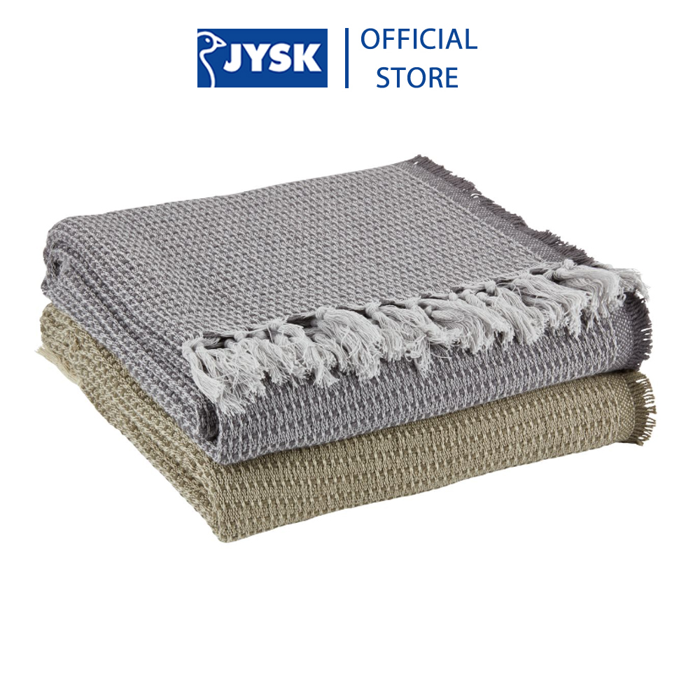 Chăn sofa | jysk karve | cotton | nhiều màu | r130xd170cm