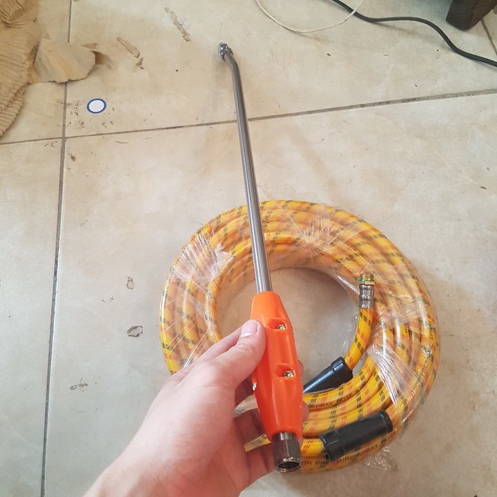 Cần xịt rửa xe|  tay s.úng xịt rửa xe |  vòi xịt rửa cho máy xịt rửa áp lực cao ren trong 13mm | vòi xịt rửa xe áp lực cao dùng cho máy rửa xe gia đình