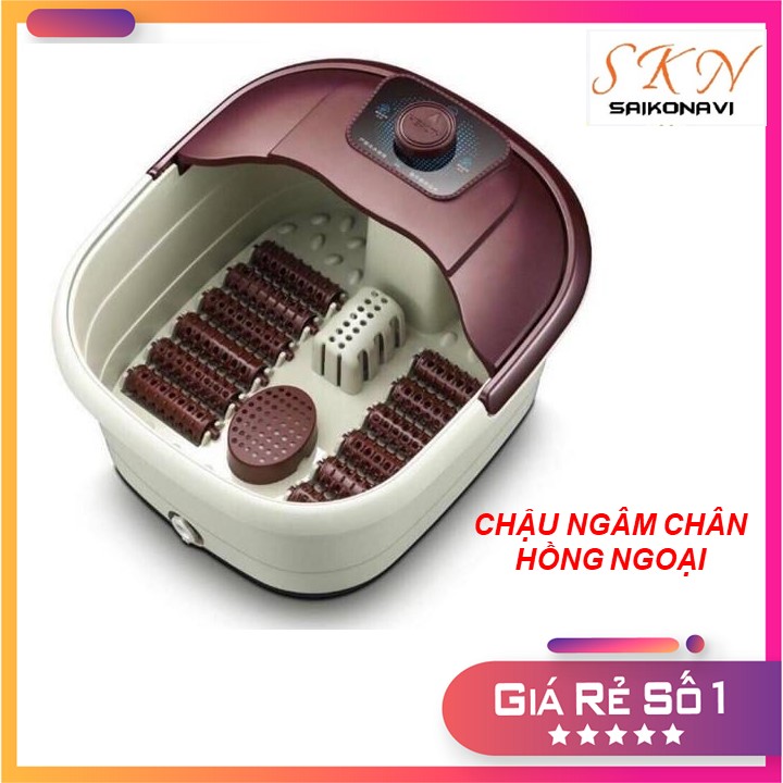 Chậu ngâm chân hồng ngoại - chậu ngâm chân massage điện tự làm nóng nước - thùng ngâm chân tự động - chậu ngâm chân massage cao cấp