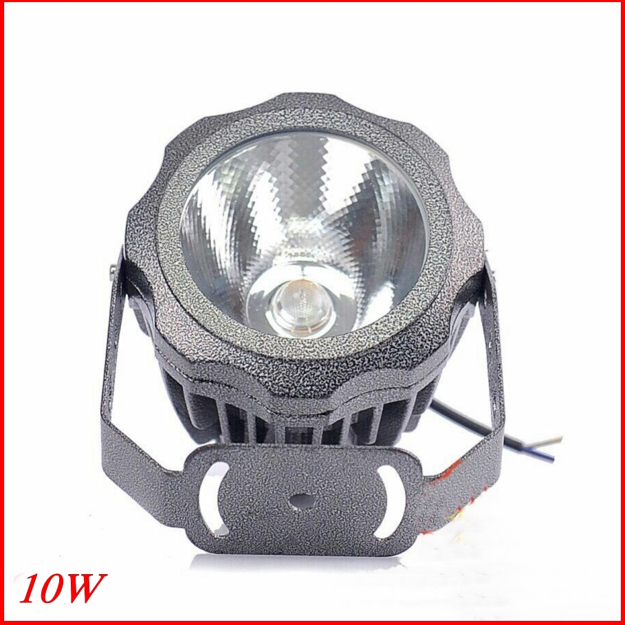 Đèn Rọi Tường,Rọi Cột,Rọi Cây Ngoài Trời 10W Ánh Sáng Vàng Chống Nước IP65 - Bảo Hành 2 Năm