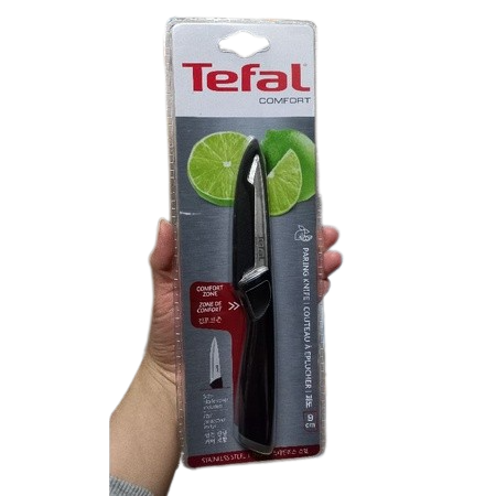 Tefal dao gọt trái cây Comfort K2213504 lưỡi dài 9cm, hàng chính hãng