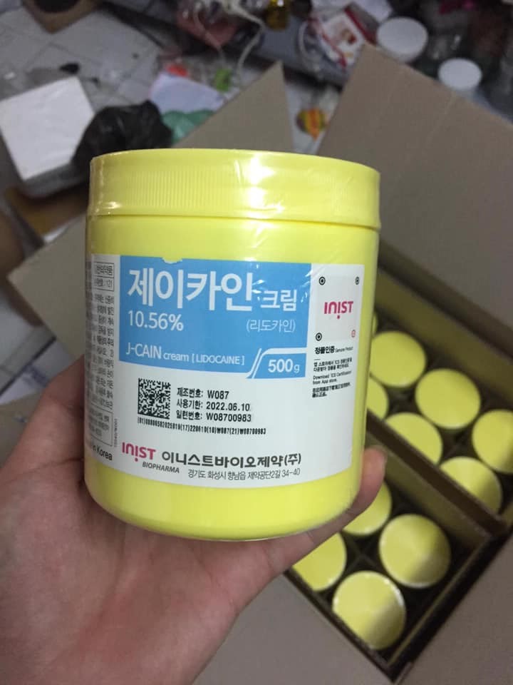 Kem ủ tê 10.56 % hàn quốc 500g
