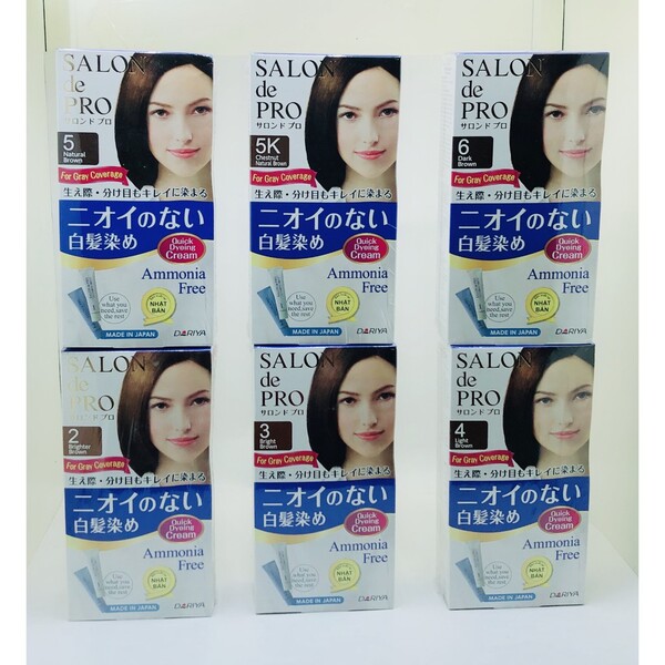 Nhuộm Phủ Bạc Salon De Pro Thảo Dược 40g c