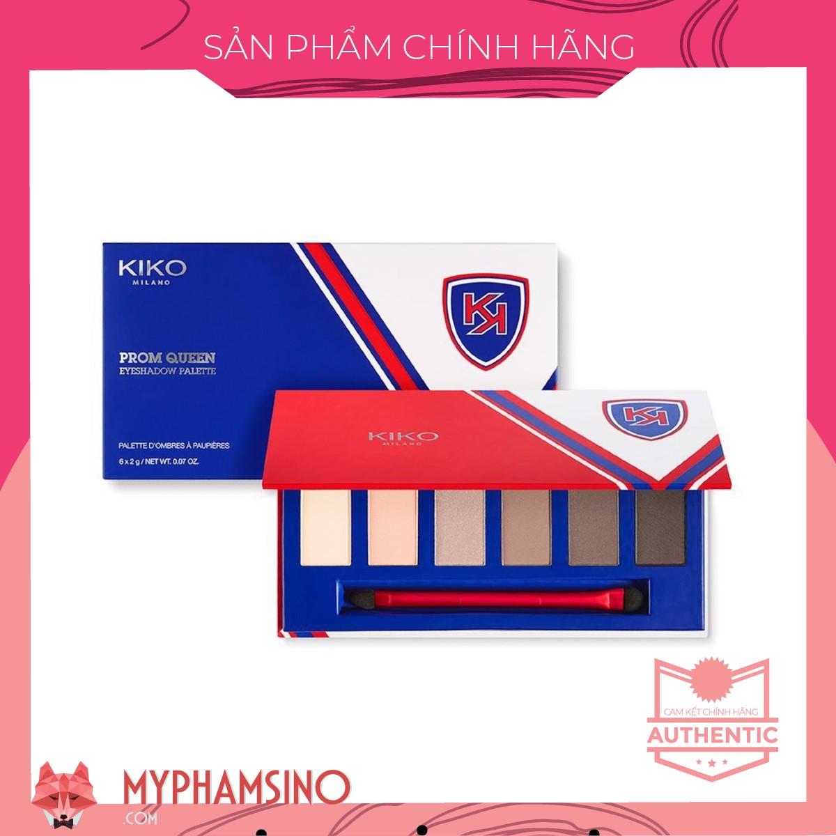 Phấn mắt Kiko Milano Prom Queen Eyeshadow Palette