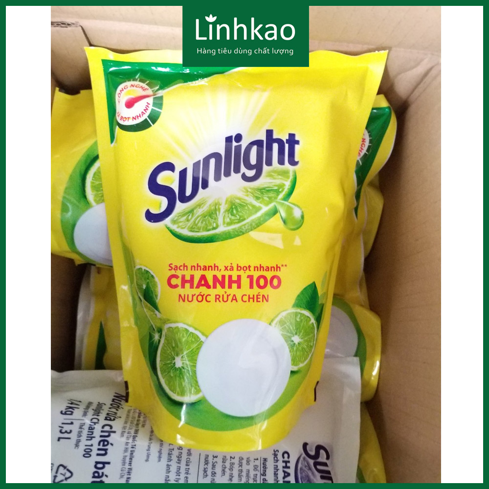 Nước rửa chén sunlight vàng 1.4kg