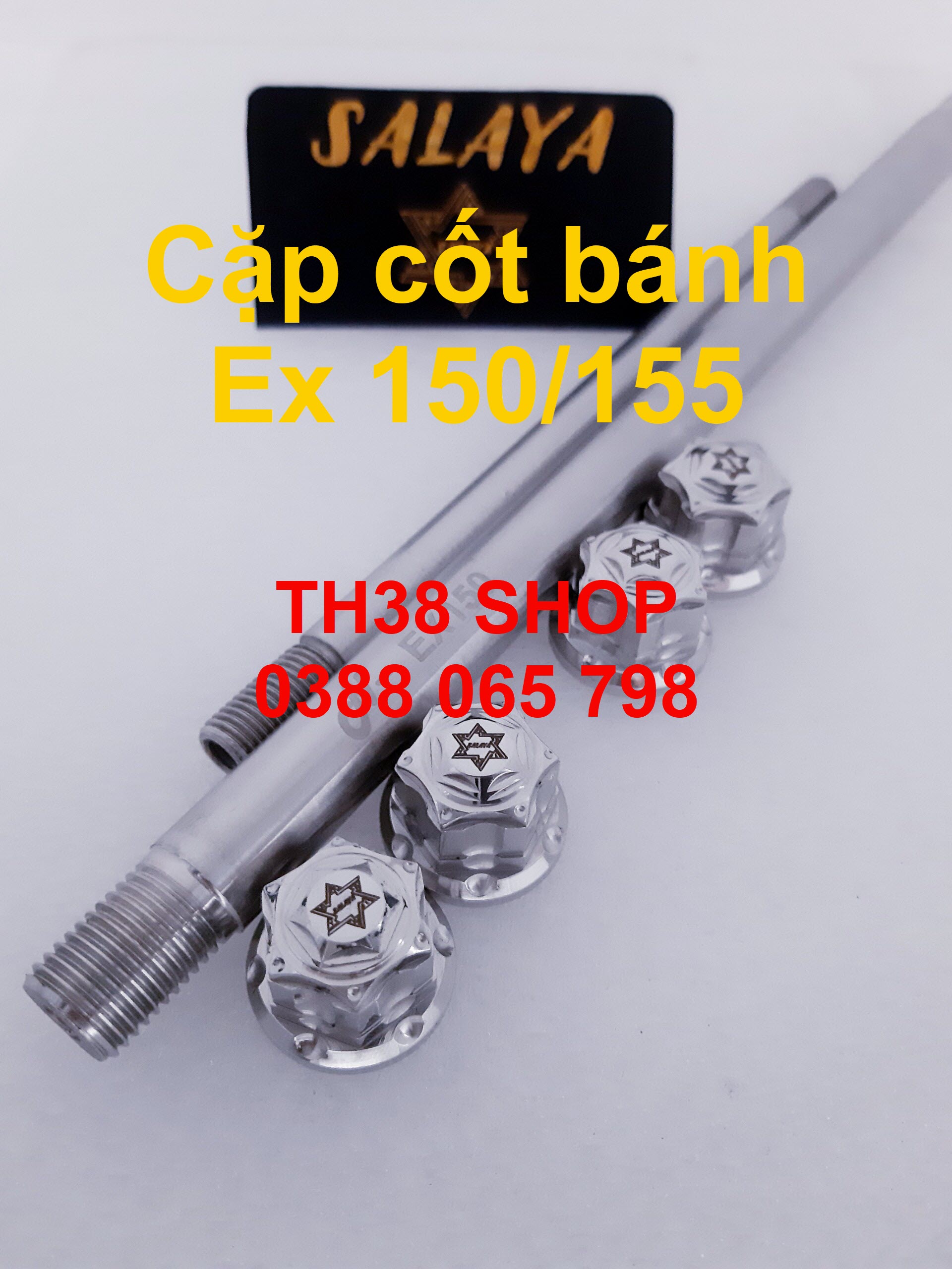 [HCM]cặp cốt bánh xe ex 150/155 salaya