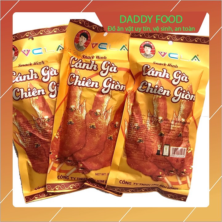 LOẠI 10 GÓI DÙNG THỬ SIÊU RẺ💥 Bim Bim Cánh Gà Chiên Giòn 💥Đồ ăn vặt Trung quốc [Sale Sock]