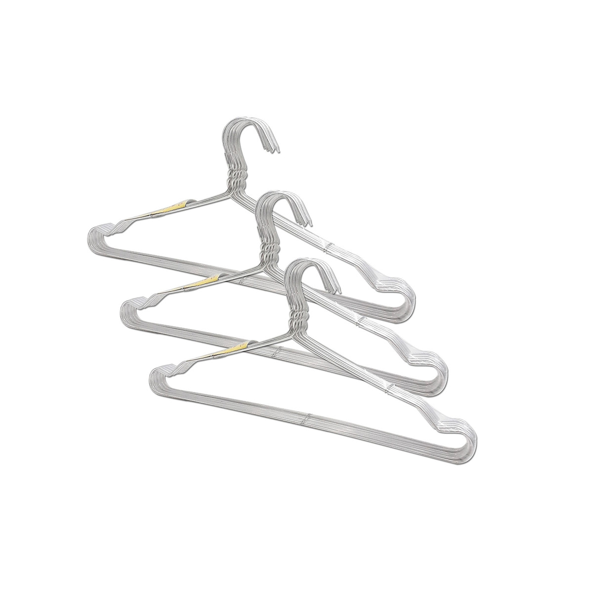 Bộ 30 móc treo quần áo nhôm cao cấp, móc treo quần áo, mắc phơi đồ bằng nhôm