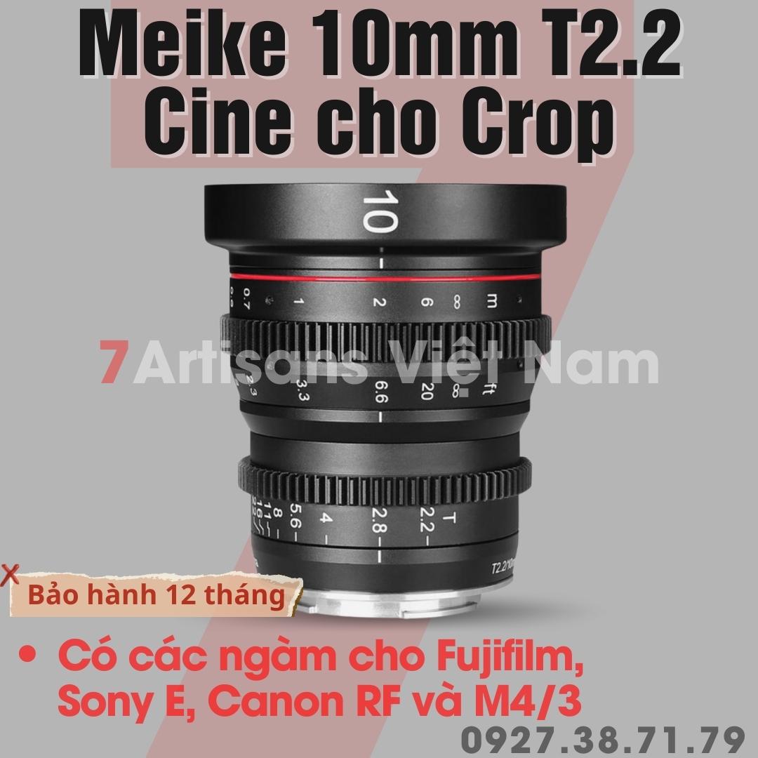 Ống Kính Meike 10mm T2.2 Cine Lens cho M4 3 Olympus Panasonic Lumix