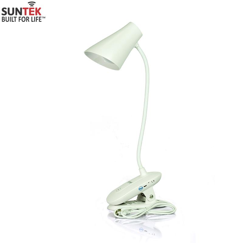 Đèn led để bàn tích điện thông minh suntek km-6717