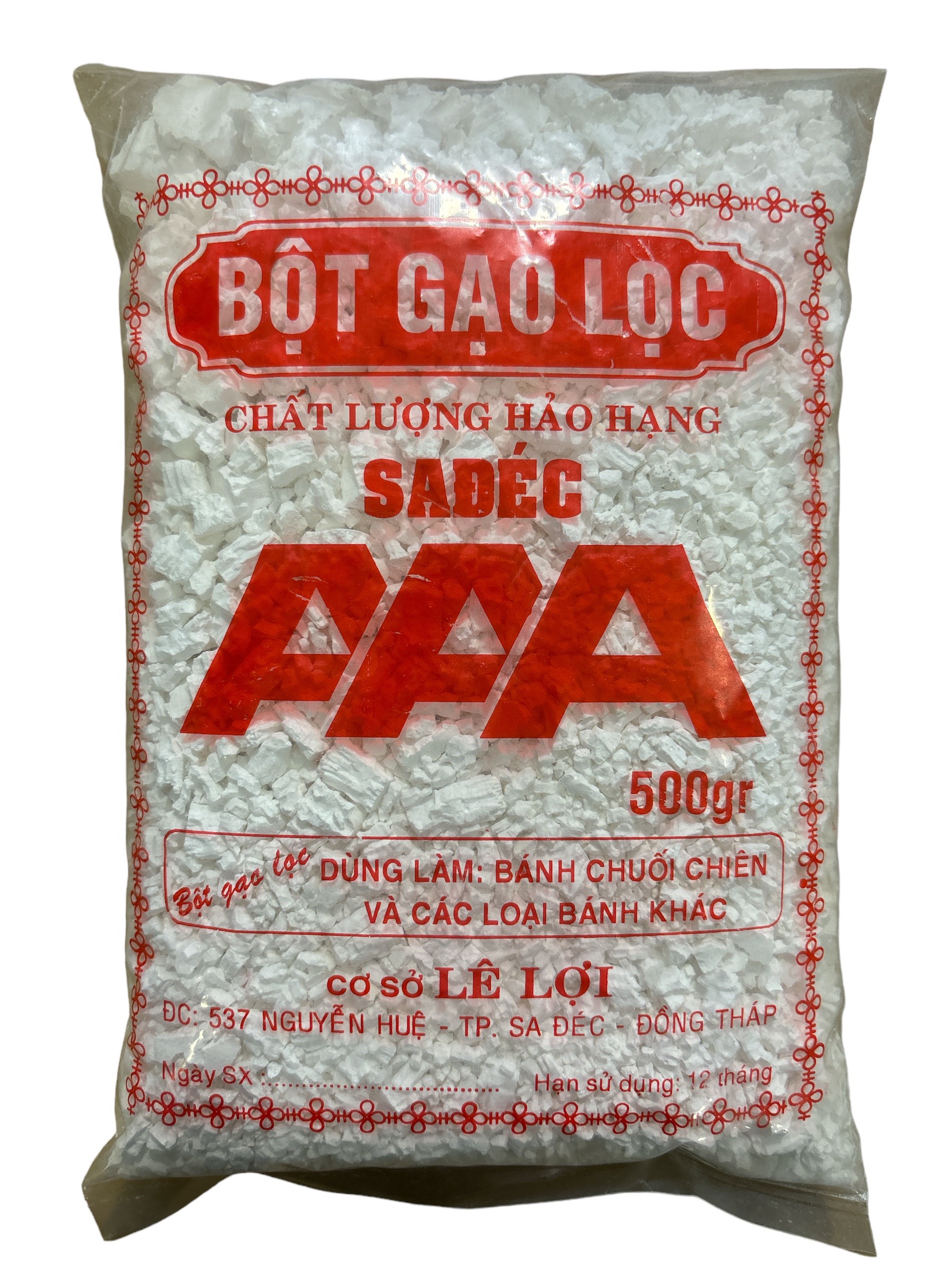 Bột gạo lọc sa đéc - bột gạo lọc chiên chuối - bột gạo sa đéc 1kg