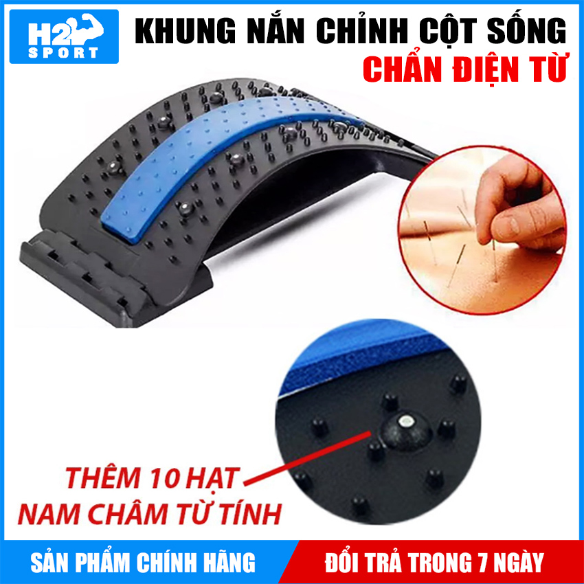 Khung định hình nắn chỉnh đốt sống lưng chẩn điện từ, hỗ trợ thoái hóa đốt sống lưng, thoát vị đĩa đệm