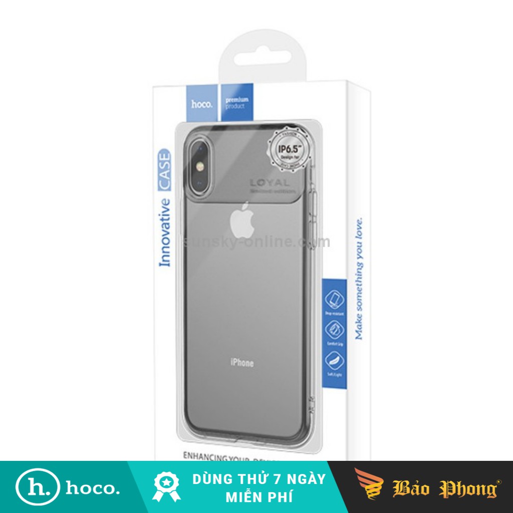 Ốp lưng hoco water rhyme series protective case- ipxr / xsmax