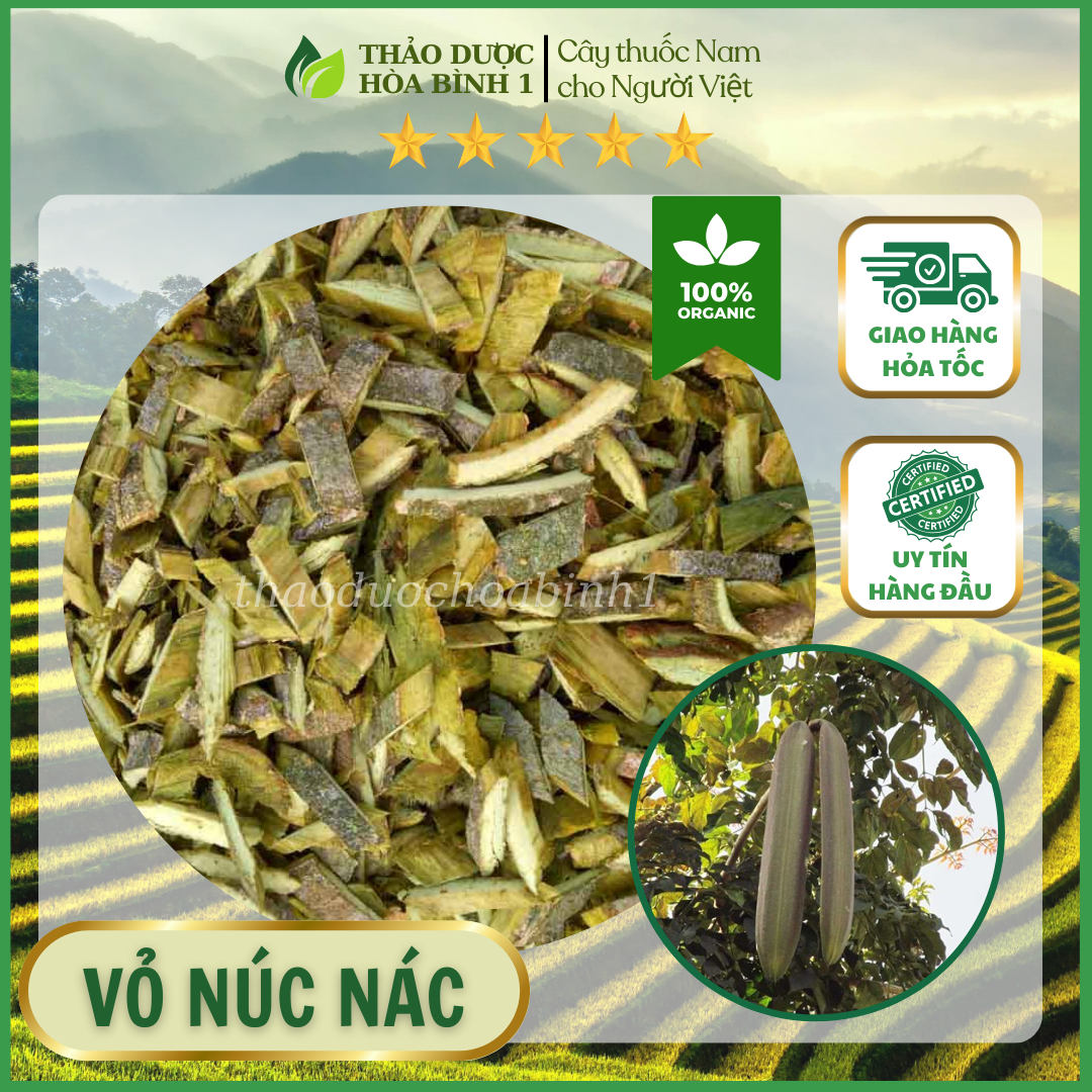 1kg vỏ núc nác thơm sạch mới.
