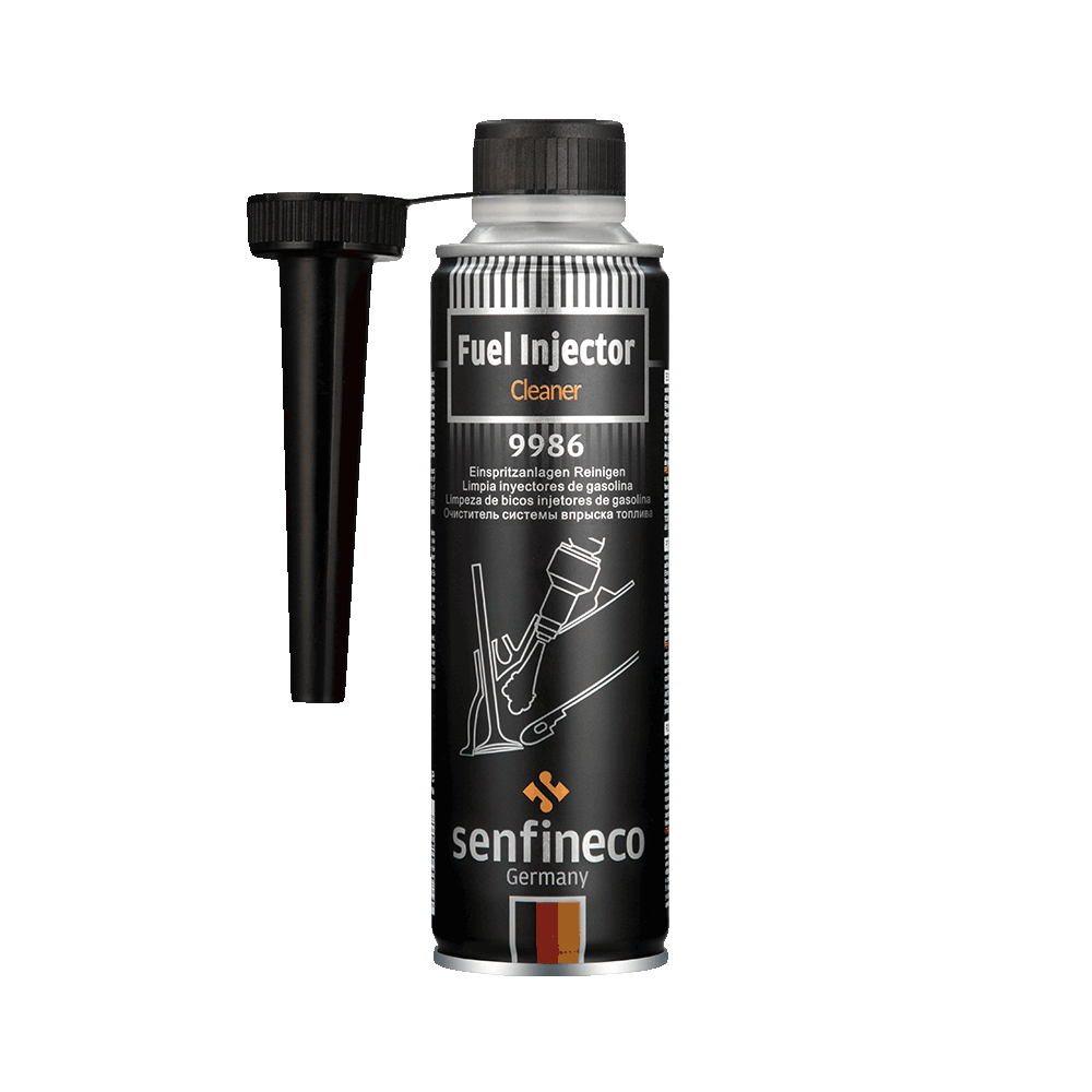 Phụ Gia Súc Béc Xăng Và súc dầu Xe Ô Tô Súc Xăng Xe Máy Senfineco Fuel Injection Cleaner 9986 300ml - Nhập khẩu 100% Đức