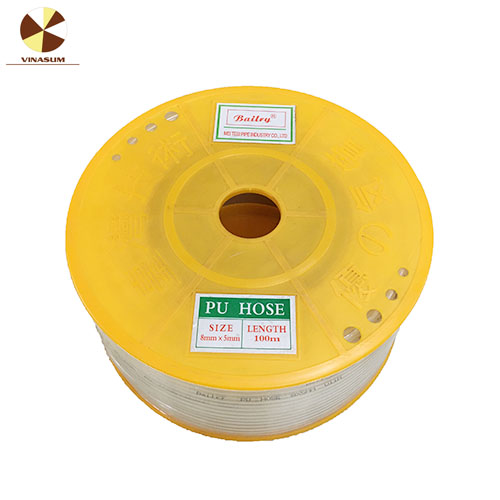100m dây hơi khí nén pu cam vinasum 8 x 5mm